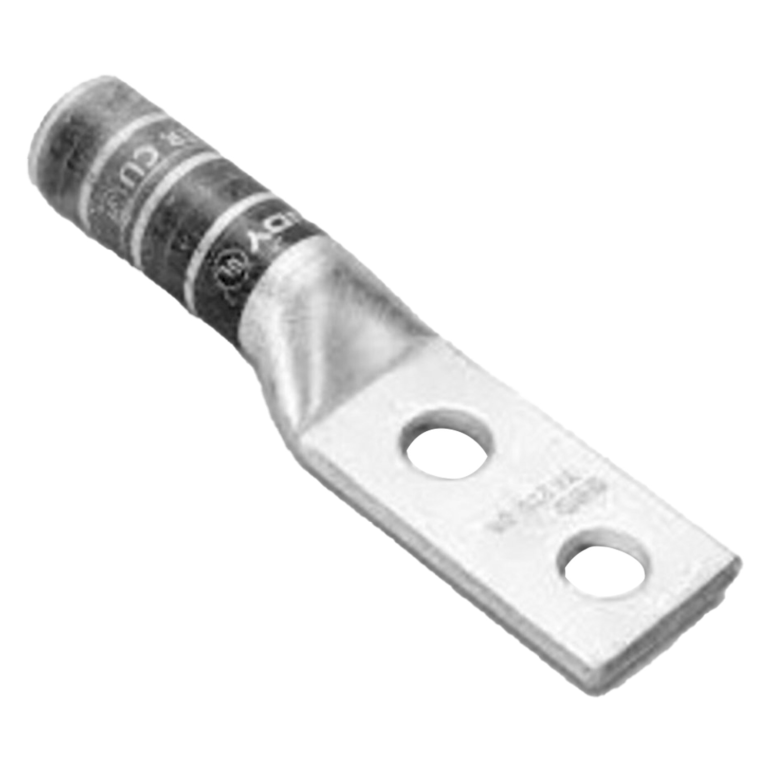 [3379] Terminal Doble Identación Ojal Cobre Estañado 70mm2 Lct