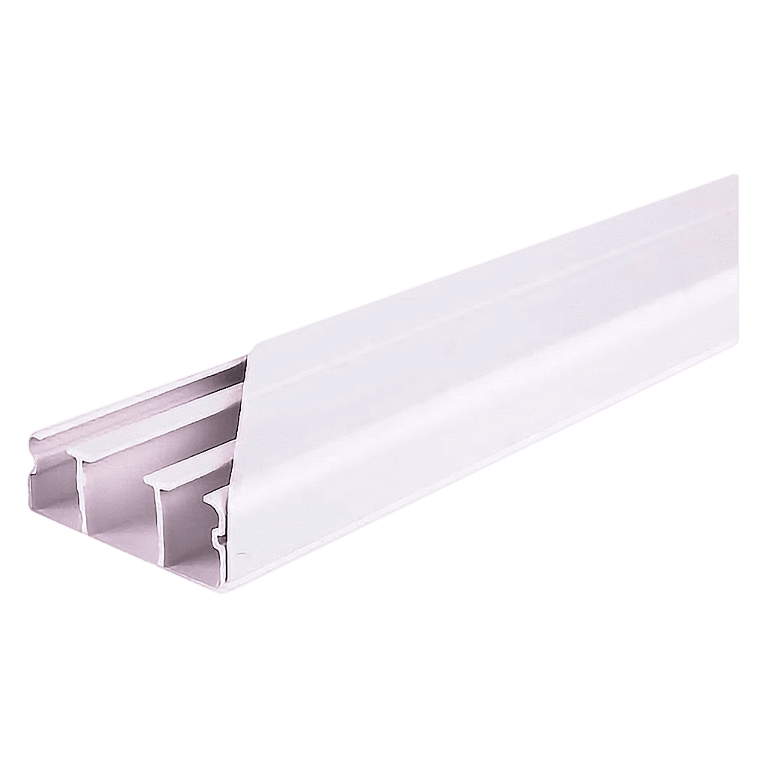 Cablecanal CKD 60x20mm Tira de 2Mts PVC Blanco S/Adhesivo Blanco Zoloda
