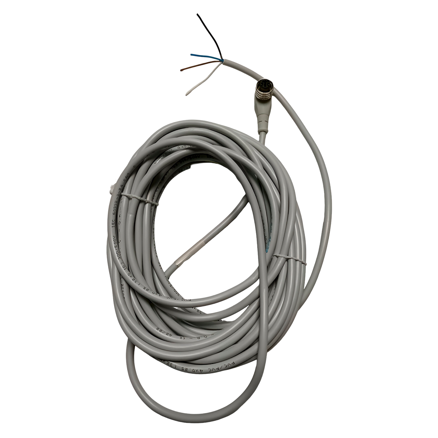 [31097] Cable C/Conector Hembra M12 90° 4 Polos PVC 10Mts Datalogic