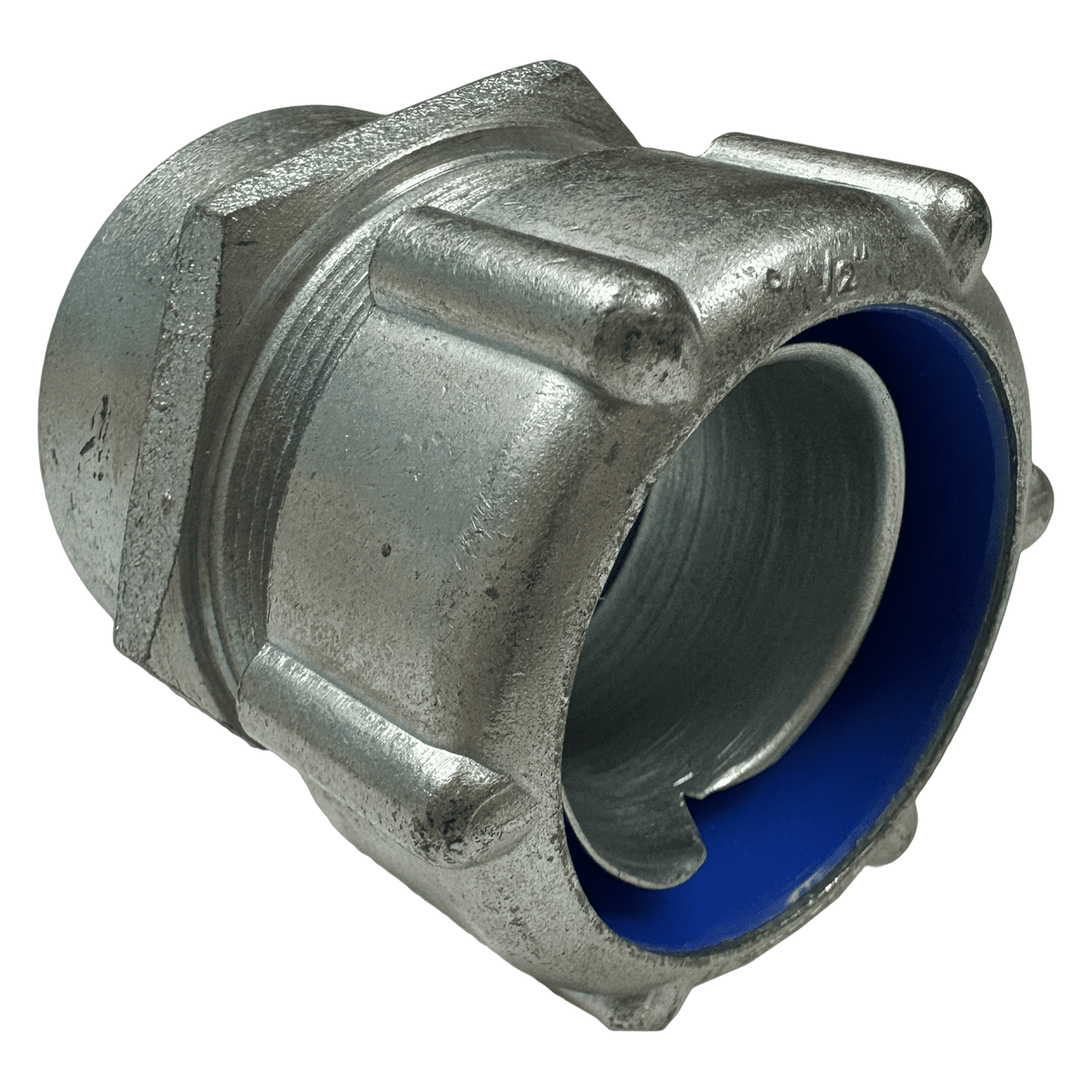 Conector Recto Hembra P/Flexible MF 1 1/2" 40mm Argenflex