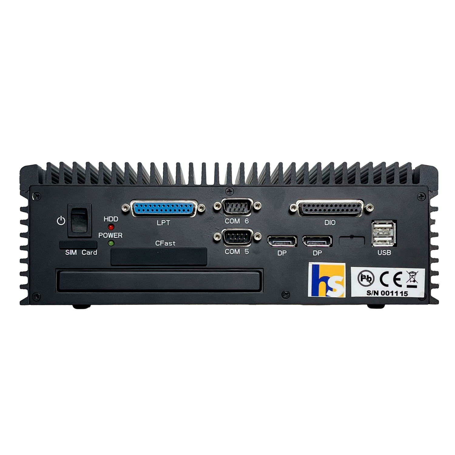 [21430] PC Industrial i3-3110M 2 Placas Red C/RAM y C/Disco de Almacenamiento Hardware Solutions