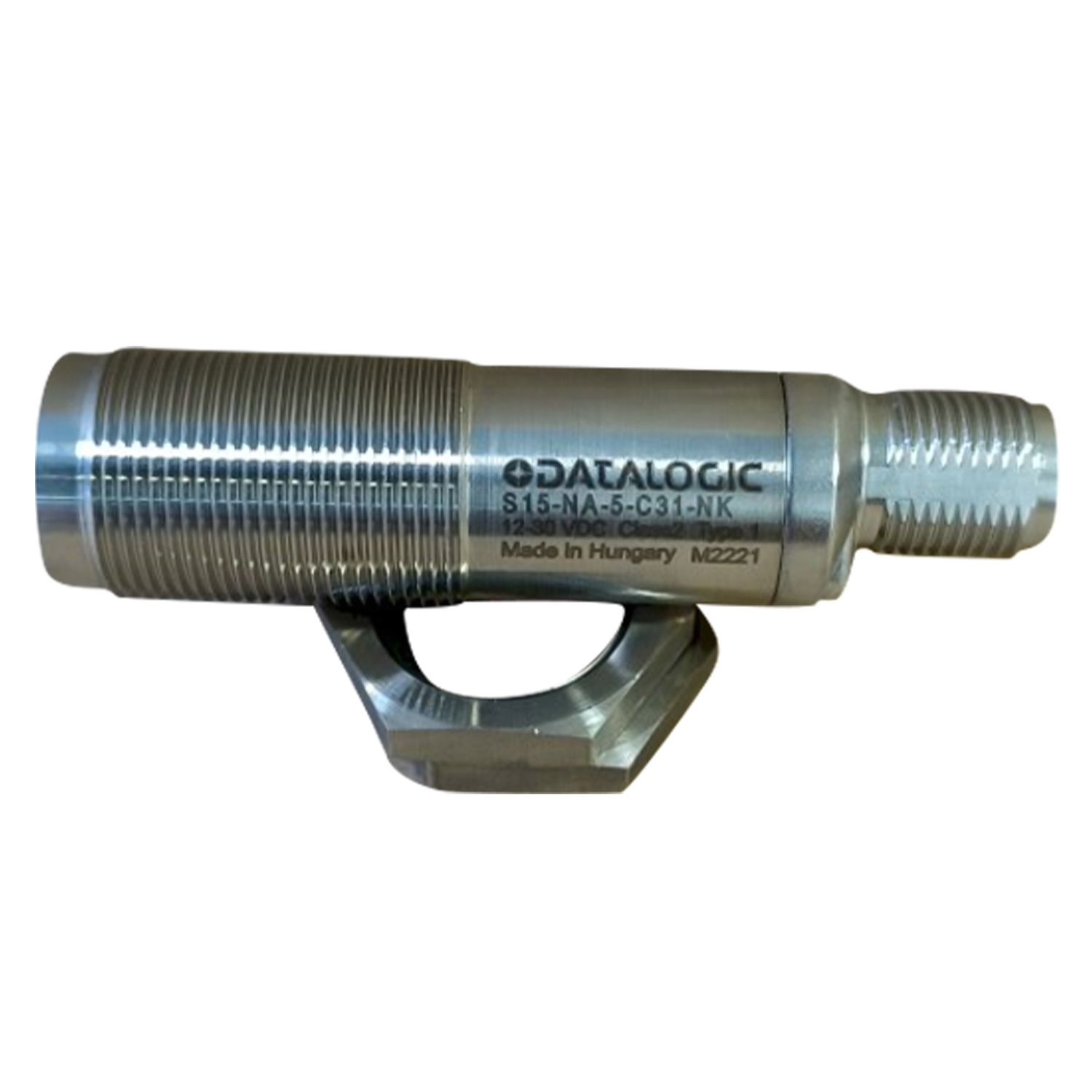 [31562] Sensor Detección Difusa M18 4 Hilos 24VCC 1Mts Acero Inoxidable Datalogic