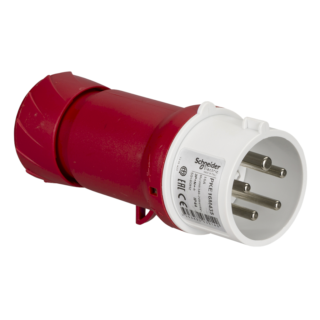 [21197] FICHA IND. 16A 5P 380V ALARGUE IP44 SCHNEIDER PKE16M435