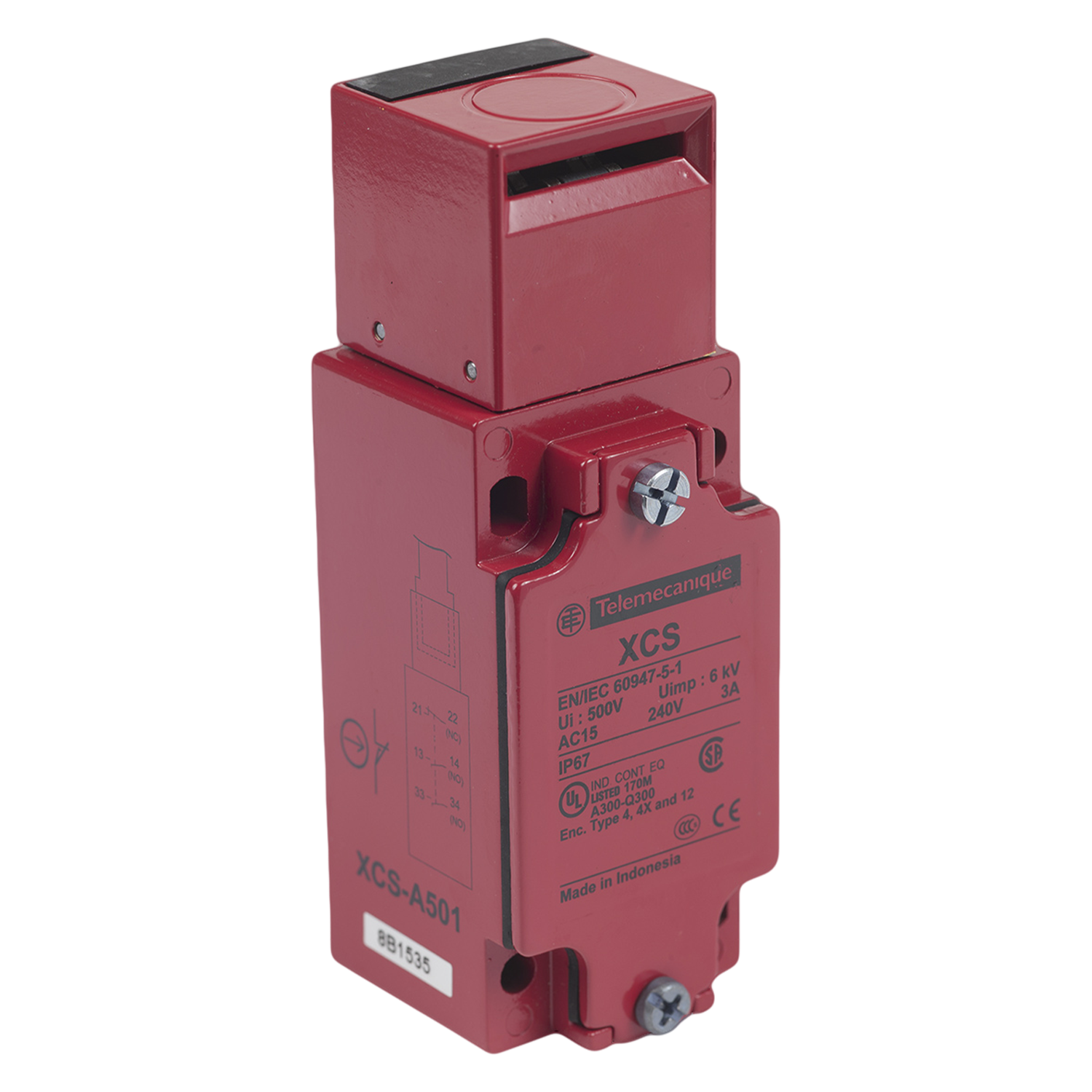 Límite de Carrera Seg Metal 1NC+2NA Schneider Electric