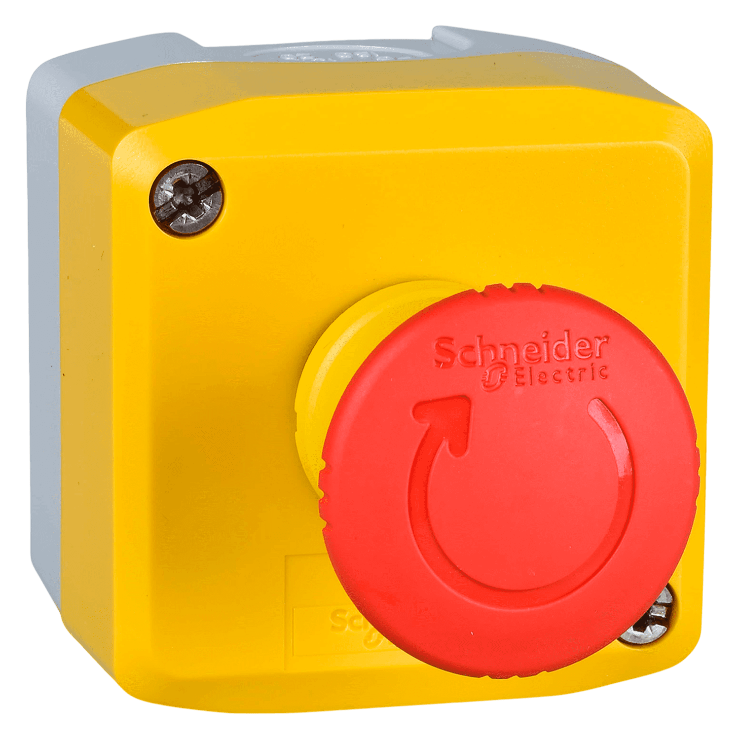 Caja Emerg. Policarbonato Amarillo 2NC Schneider Electric