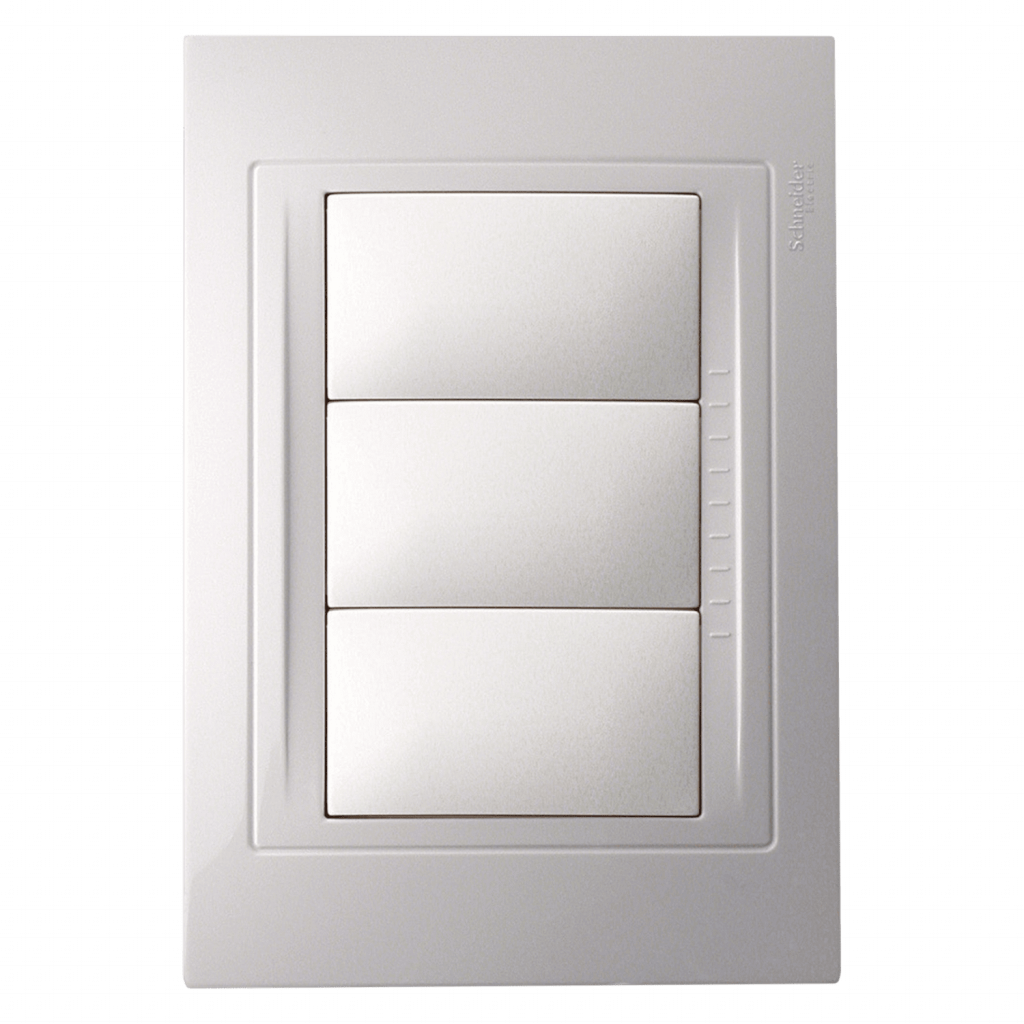 TAPA 3 MODULOS BLANCA BASE WDA108301