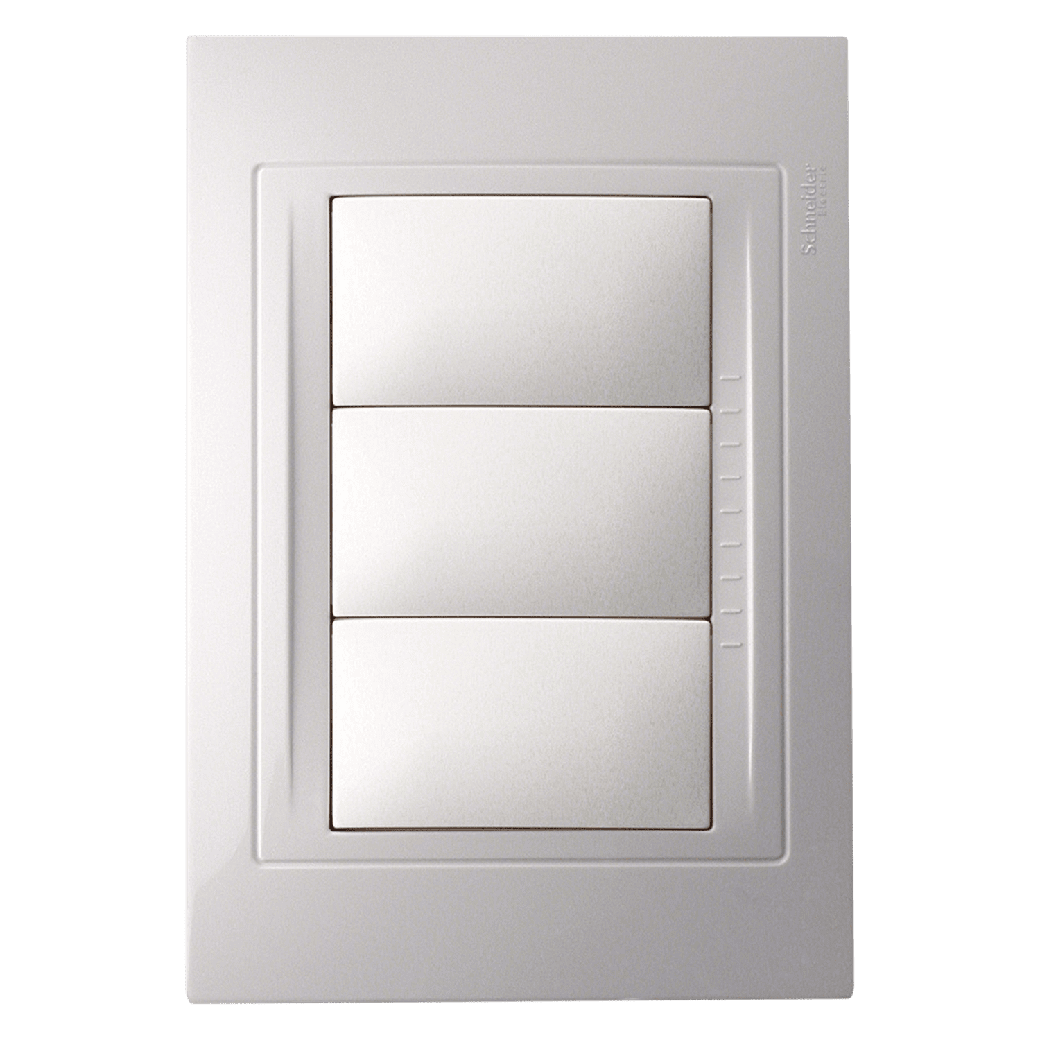 Tapa Base 3 Módulos Blanca Schneider Electric