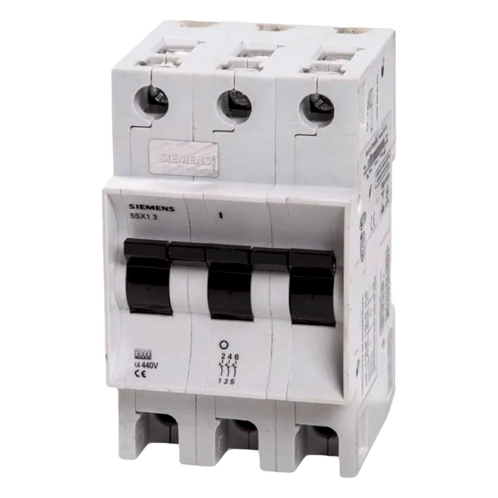 [9032] Interruptor Termomagnético 5SX13 3x16A 3kA Curva C Siemens