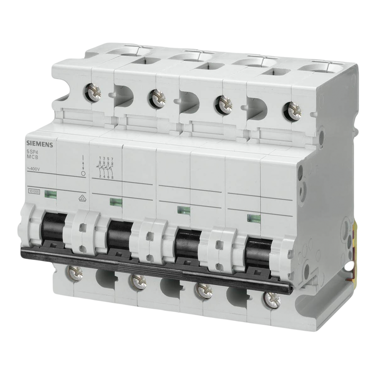 [10830] Interruptor Termomagnético 5SP44 4x125A 10kA Curva C Siemens