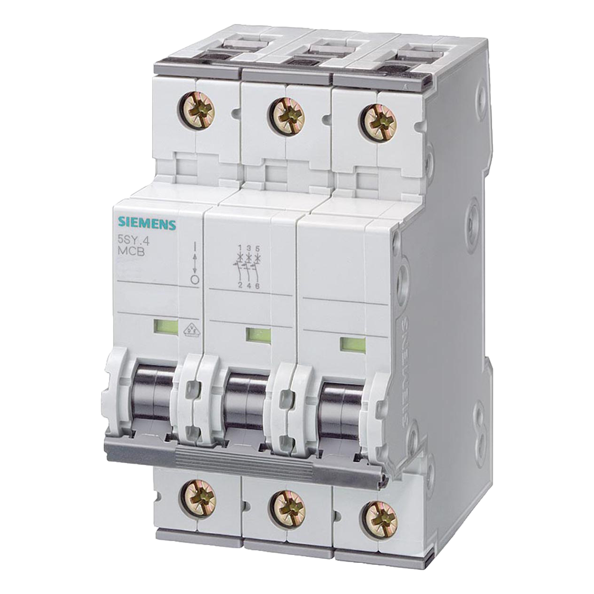 Interruptor Termomagnético 5SY43 3x25A 10kA Curva C Siemens