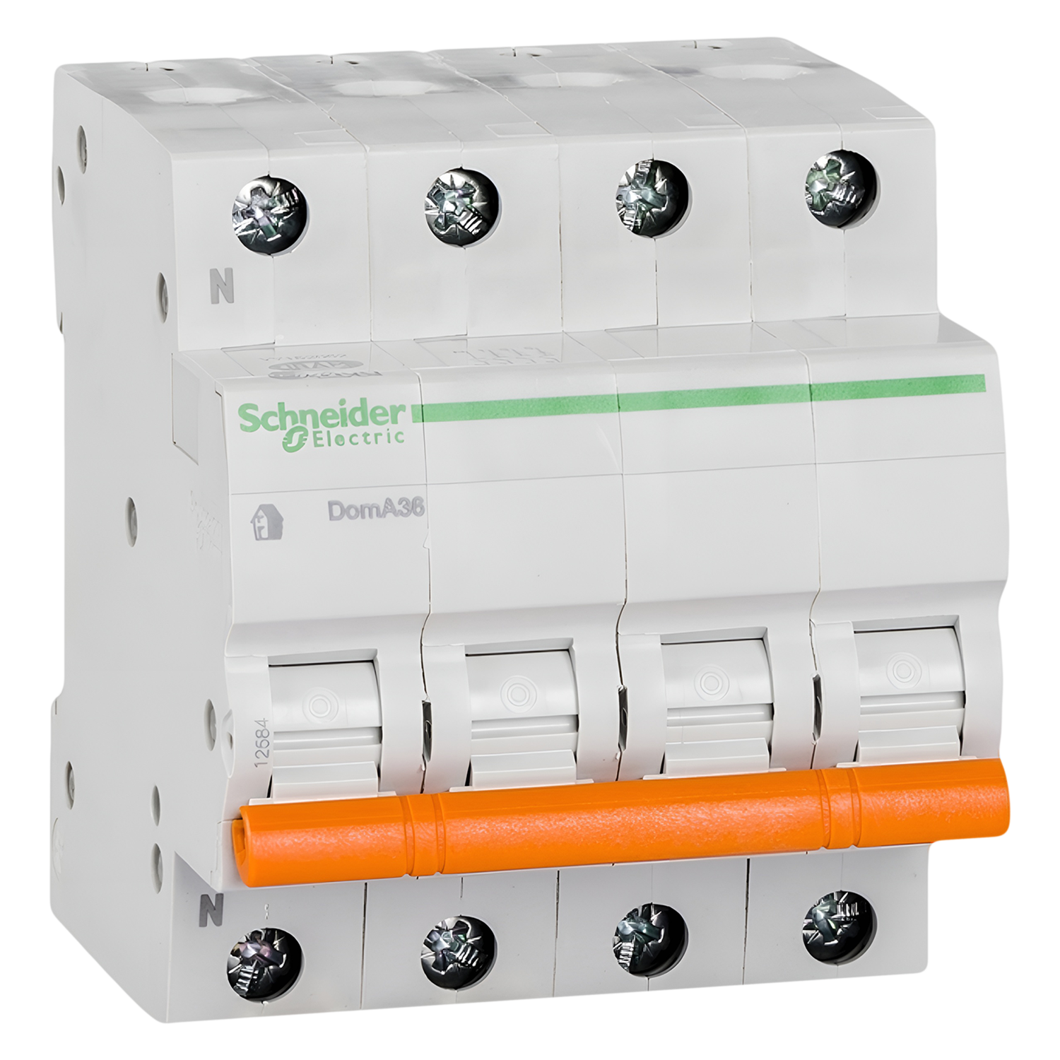 [21017] Interruptor Termomagnético 4x6A 3kA Curva C Schneider Electric