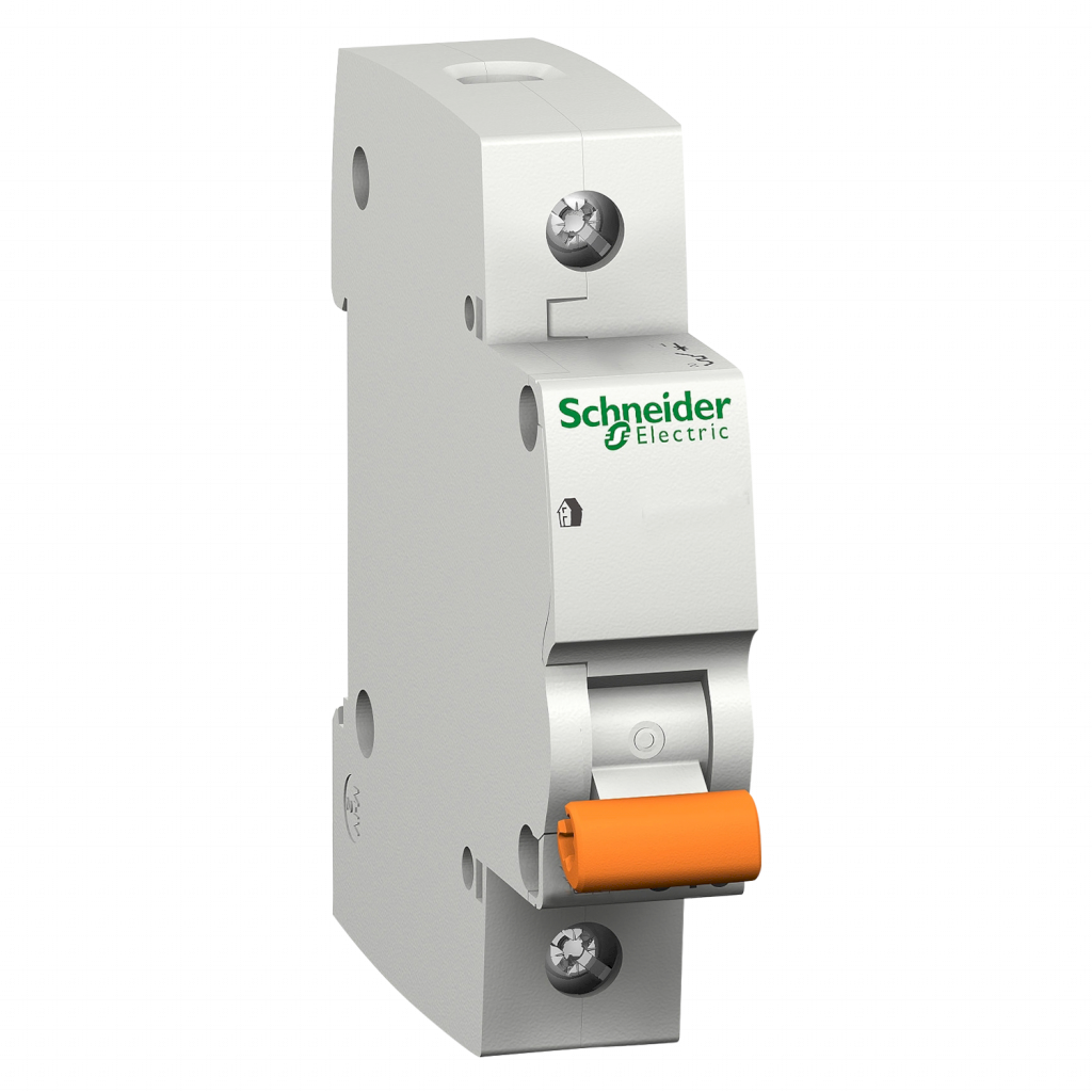 Interruptor Termomagnético 1x10A 3kA Curva C Schneider Electric