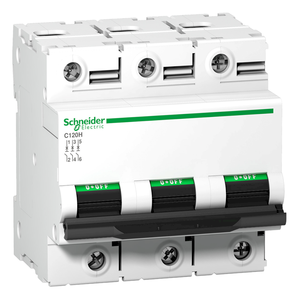[22359] Interruptor Termomagnético A9N18 3x80A 10kA Curva C Schneider Electric