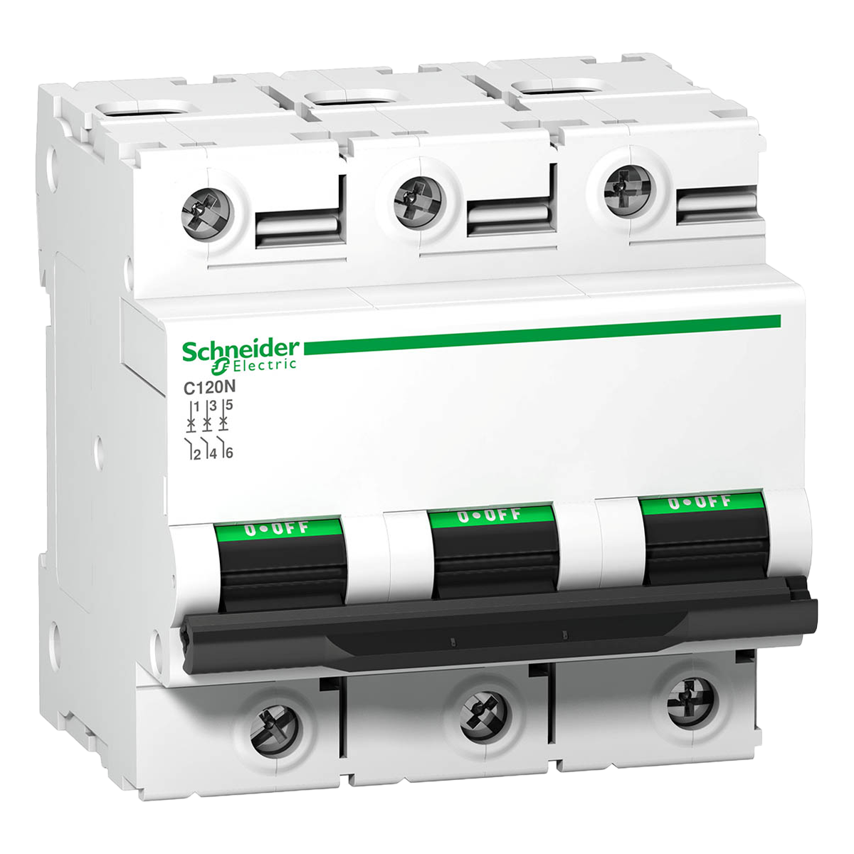 Interruptor Termomagnético A9N18 3x100A 10kA Curva C Schneider Electric