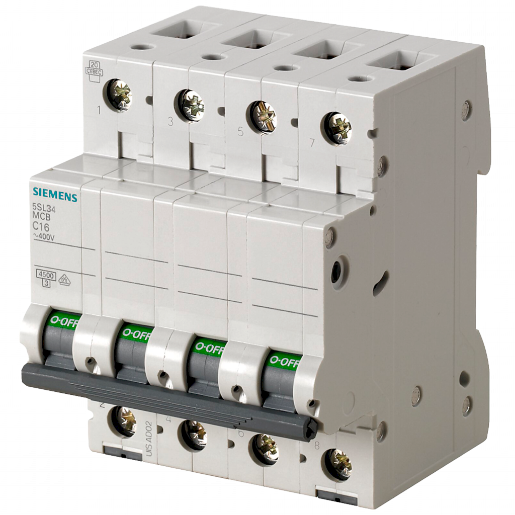 TERMOMAG 4X20 SIE -  4,5KA CURVA C 5SL3420-7MB
