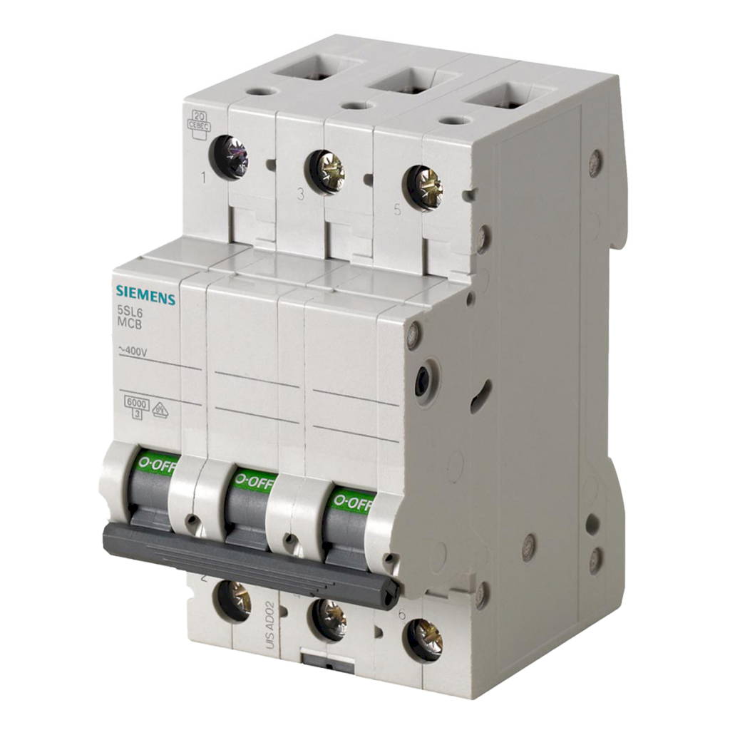 [25854] Interruptor Termomagnético 5SL63 3x32A 6kA Curva C Siemens