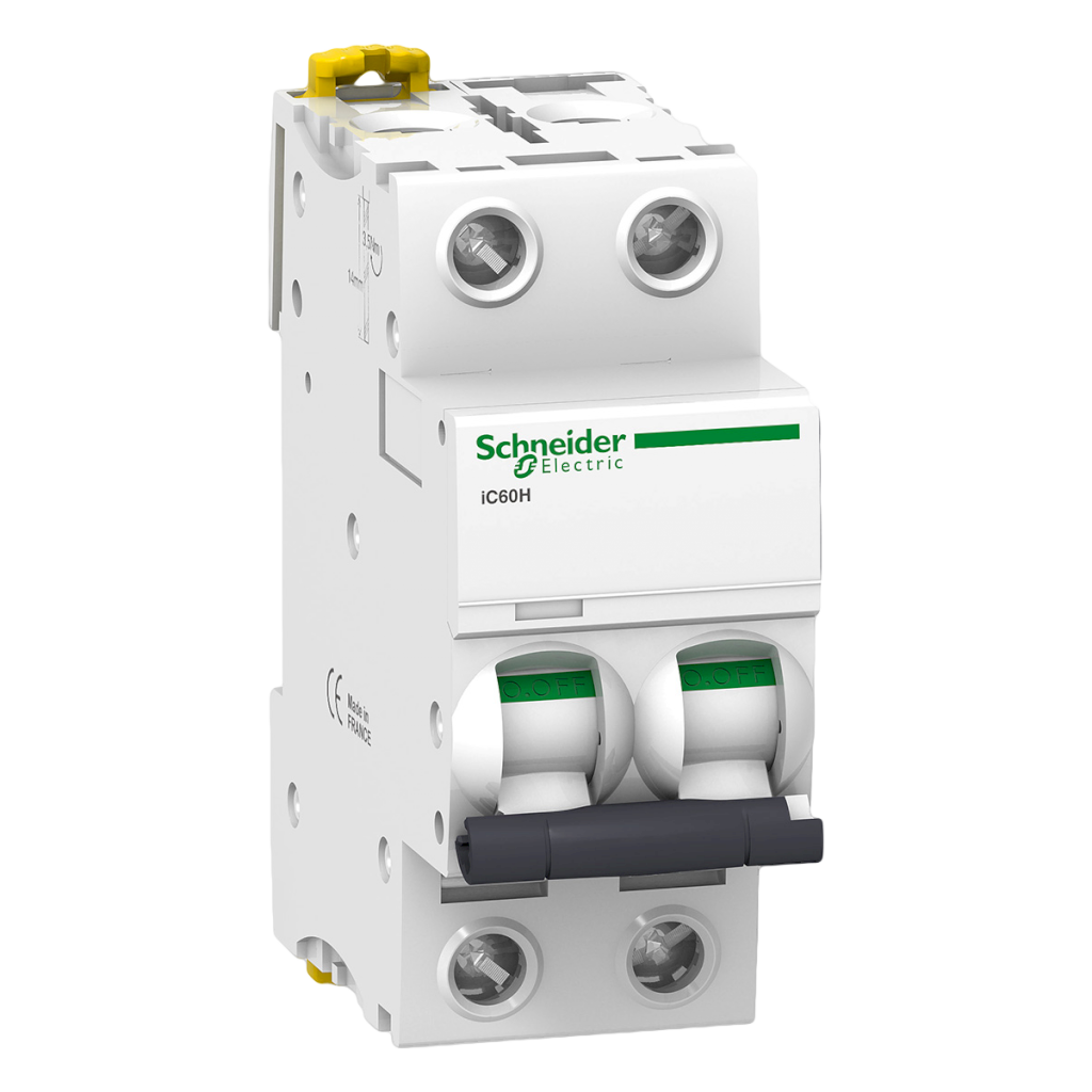 [26978] Interruptor Termomagnético A9F87 2x16A 10kA Curva C Schneider Electric