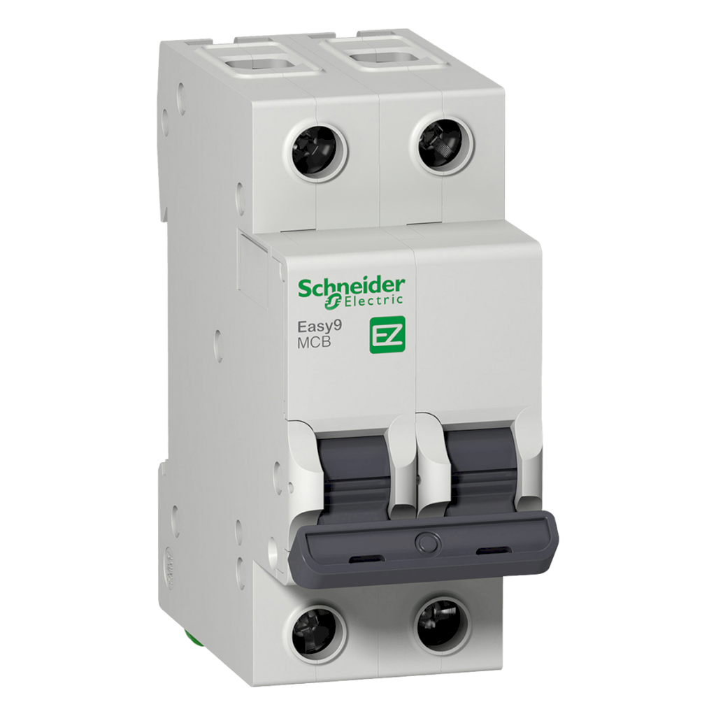 [27631] Interruptor Termomagnético EZ9F3 2x40A 4,5kA Curva C Schneider Electric