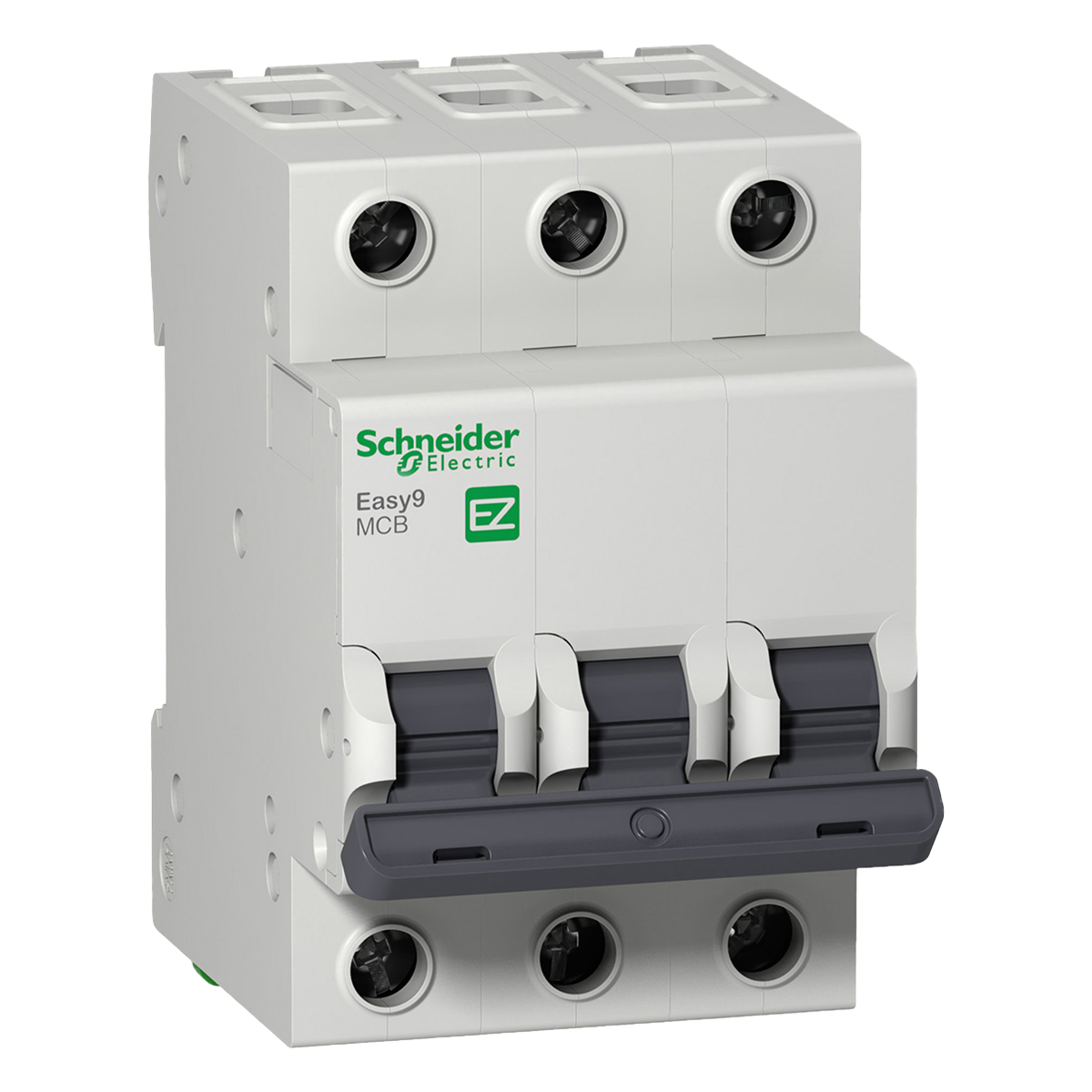 [27634] Interruptor Termomagnético EZ9F3 3x6A 4,5kA Curva C Schneider Electric