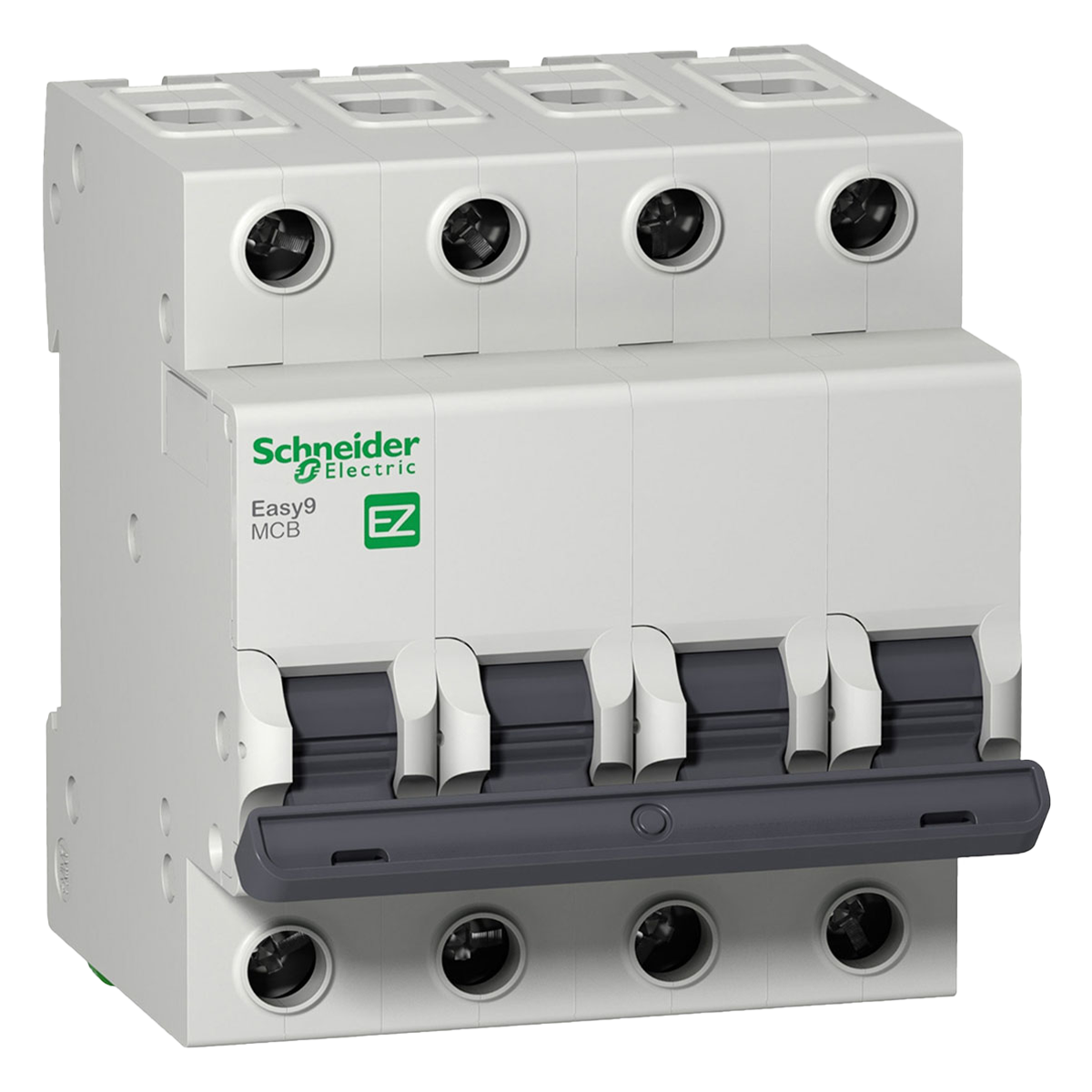 Interruptor Termomagnético EZ9F3 4x6A 4,5kA Curva C Schneider Electric