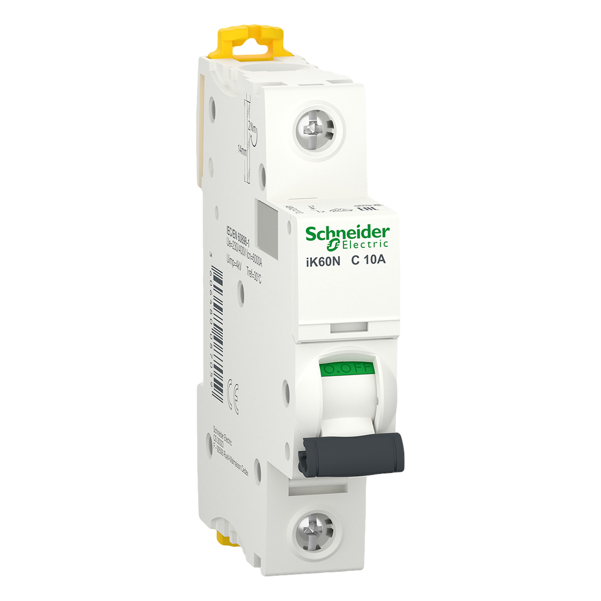 Interruptor Termomagnético A9K24 1x10A 6kA Curva C Schneider Electric