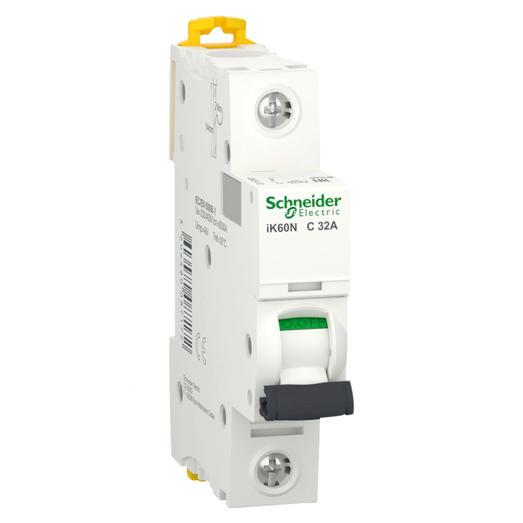 Interruptor Termomagnético A9K24 1x32A 6kA Curva C Schneider Electric