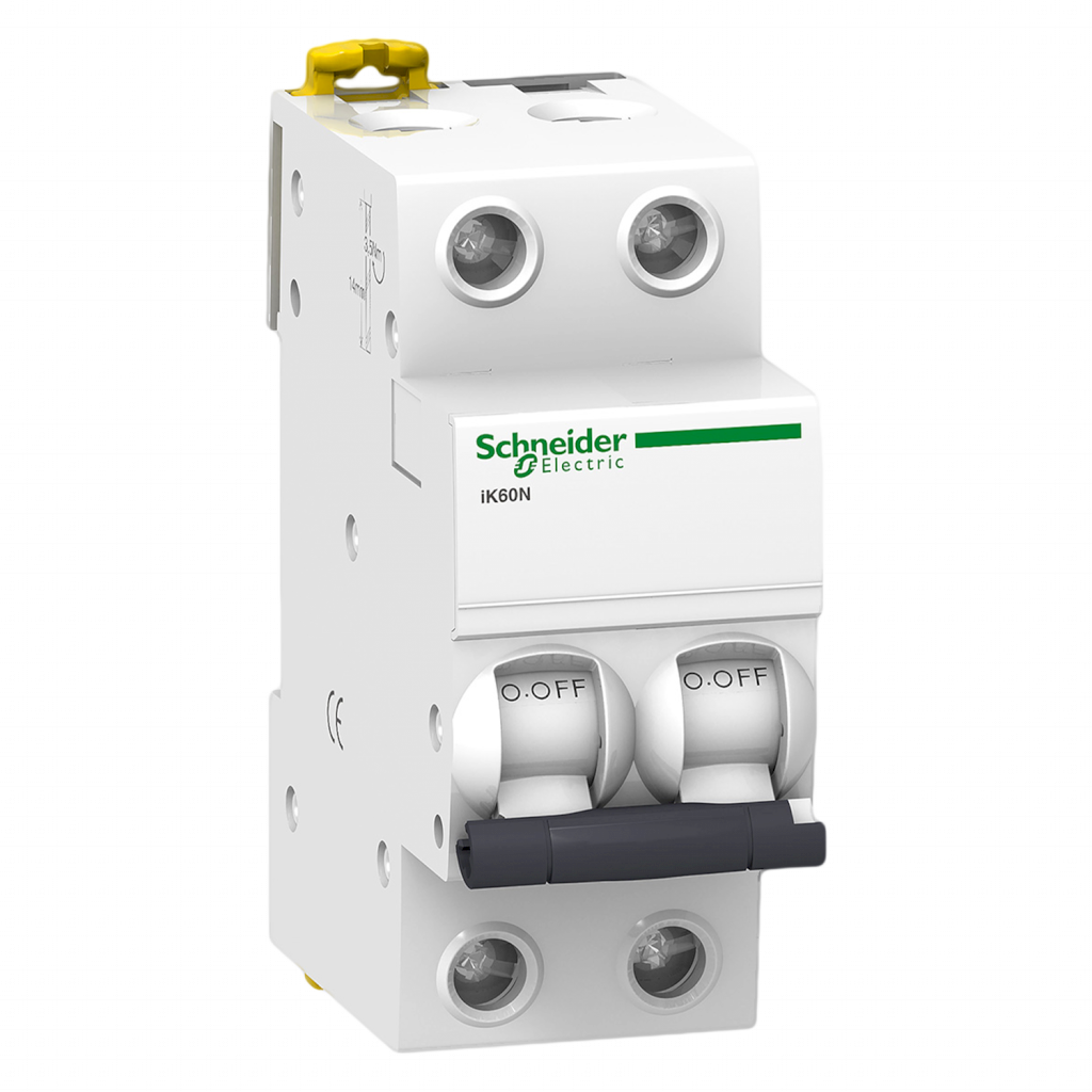 Interruptor Termomagnético A9K24 2x6A 6kA Curva C Schneider Electric