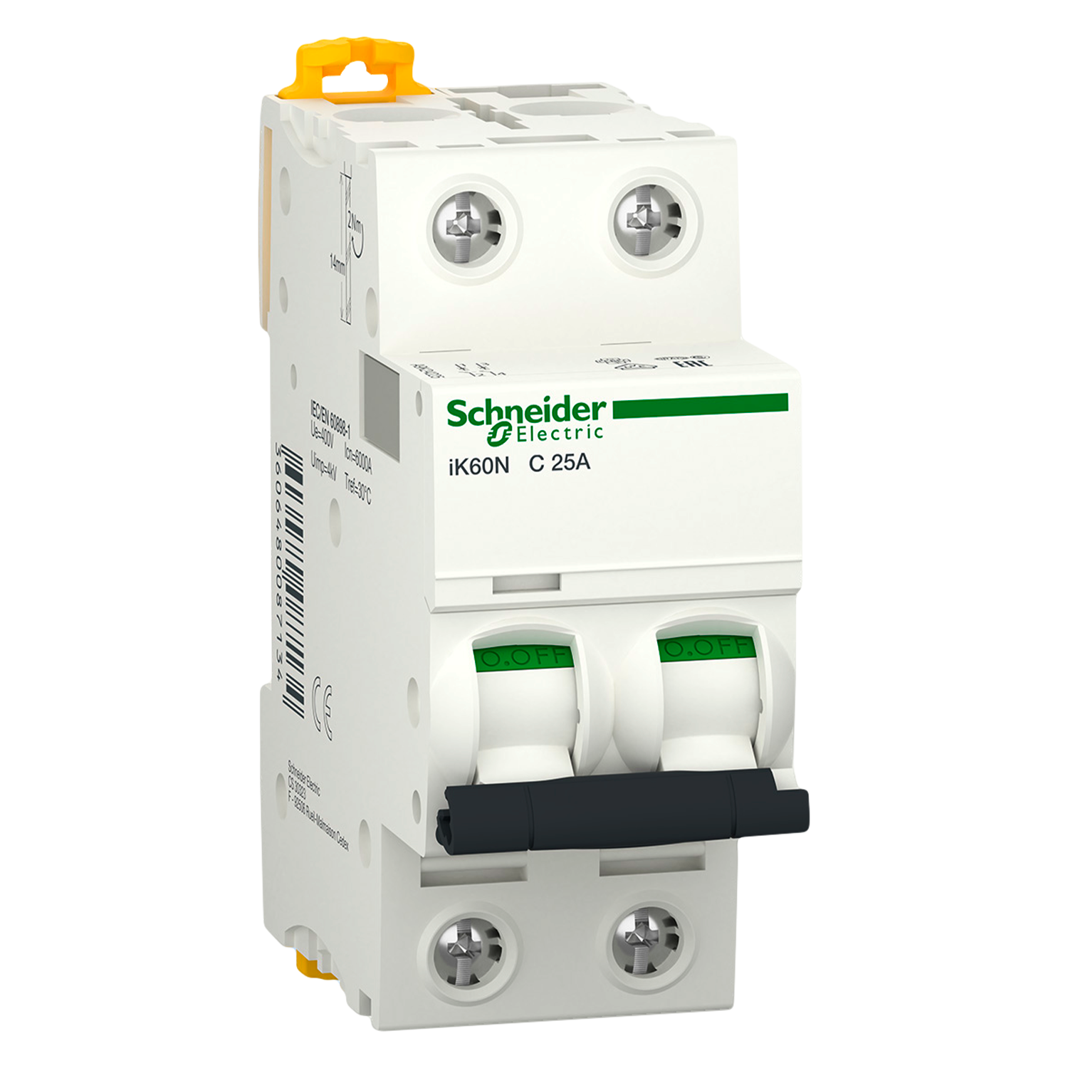 Interruptor Termomagnético A9K24 2x25A 6kA Curva C Schneider Electric