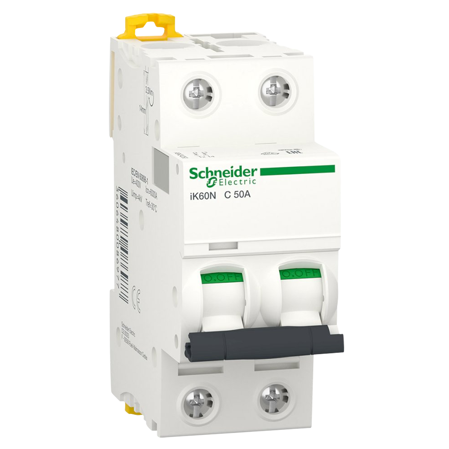 [27686] Interruptor Termomagnético A9K24 2x50A 6kA Curva C Schneider Electric