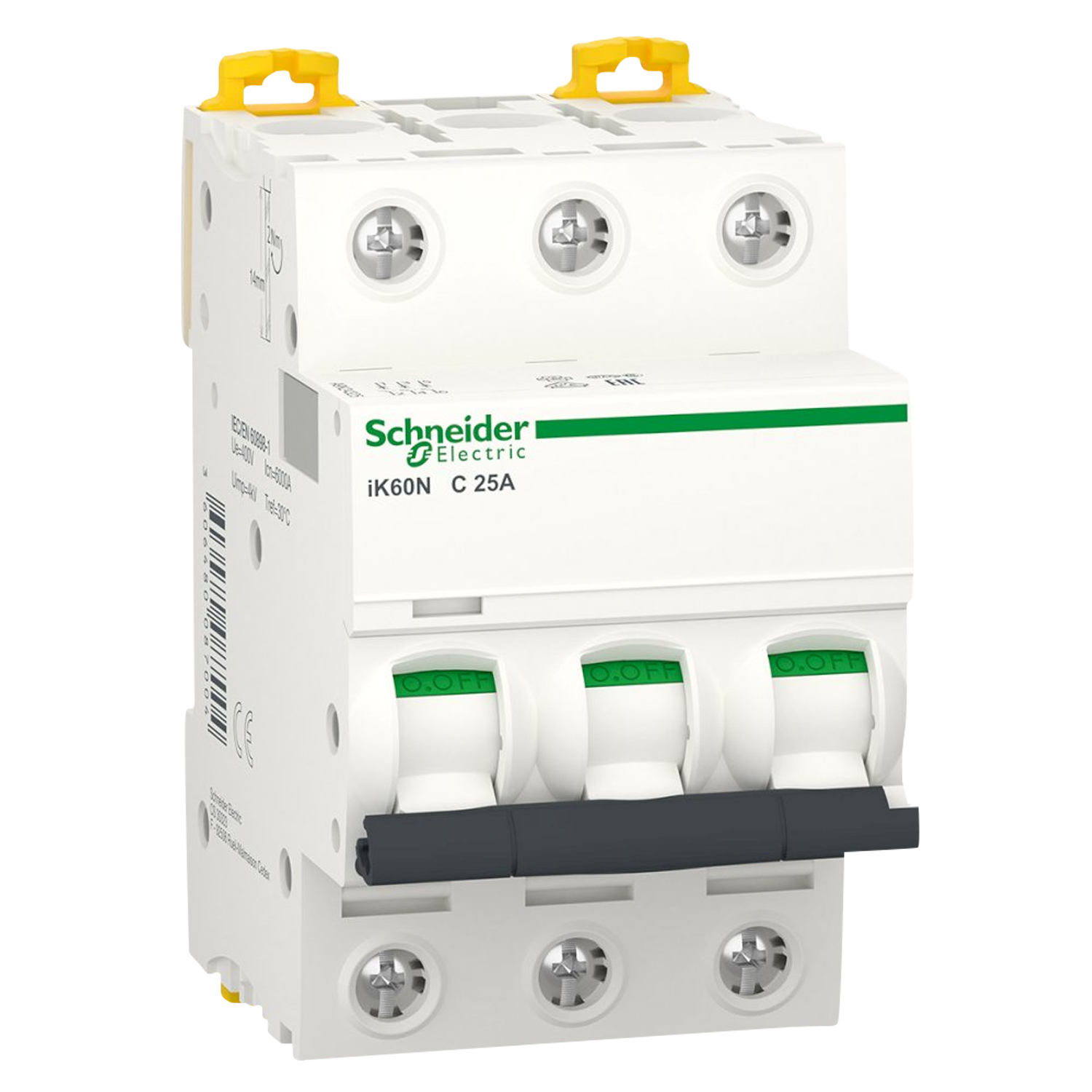 Interruptor Termomagnético A9K24 3x25A 6kA Curva C Schneider Electric