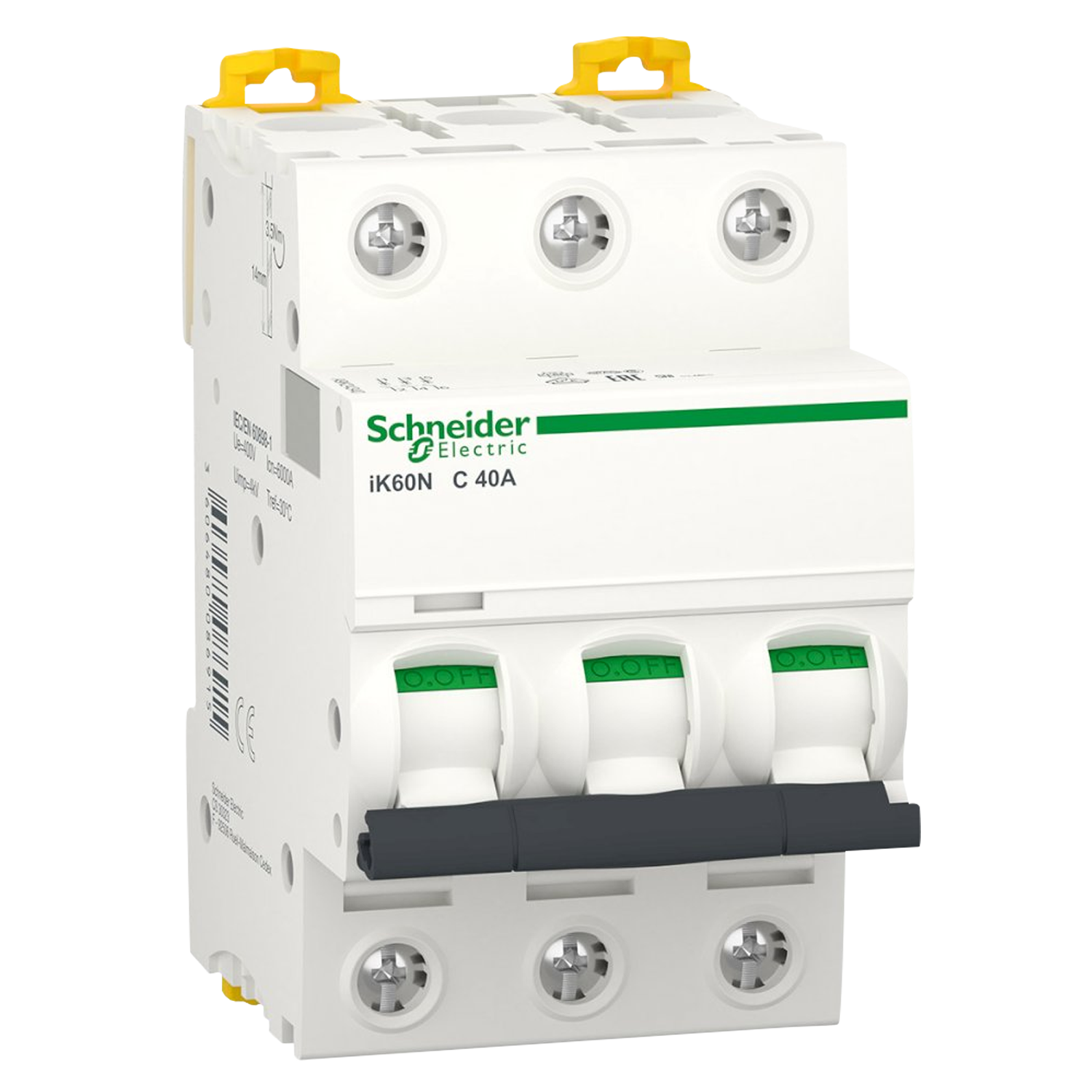 [27694] Interruptor Termomagnético A9K24 3x40A 6kA Curva C Schneider Electric