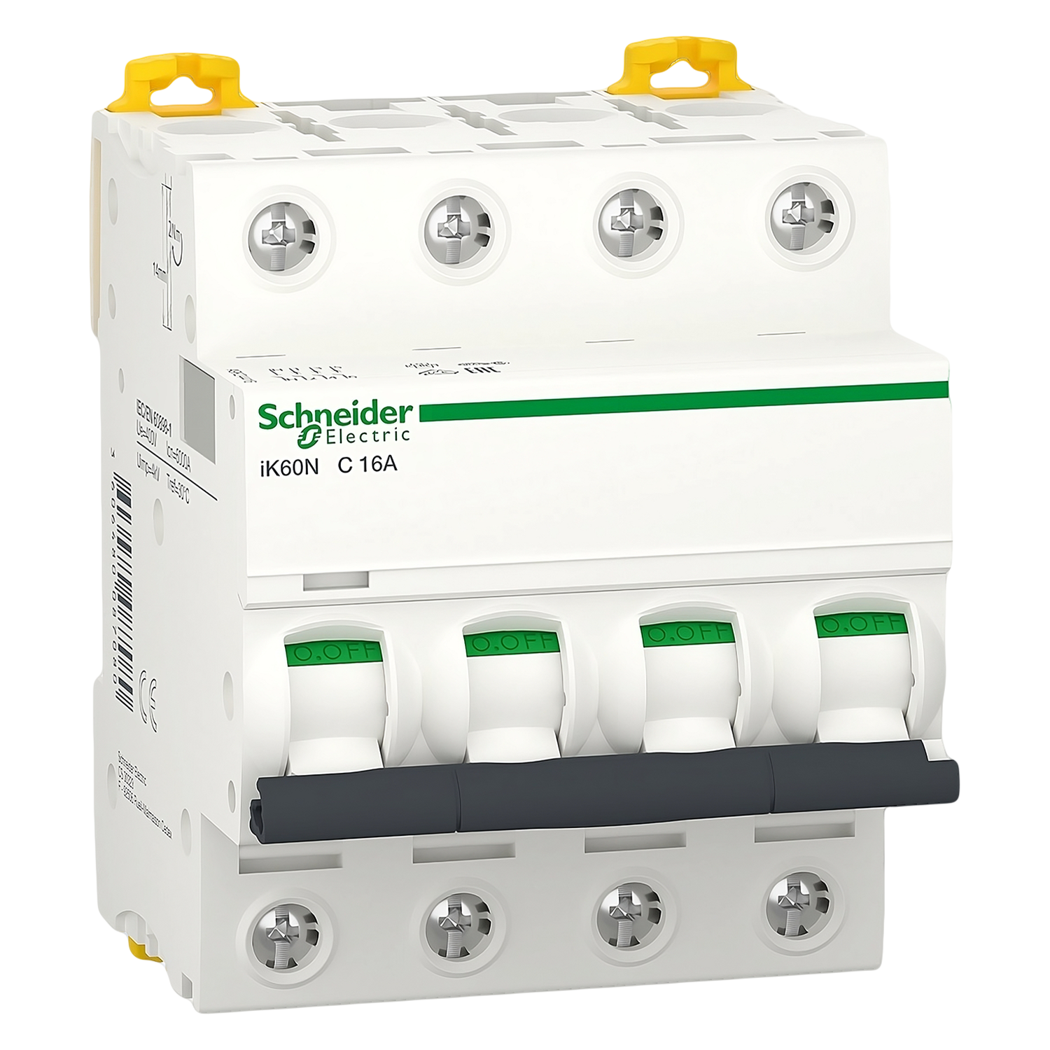 Interruptor Termomagnético A9K24 4x16A 6kA Curva C Schneider Electric