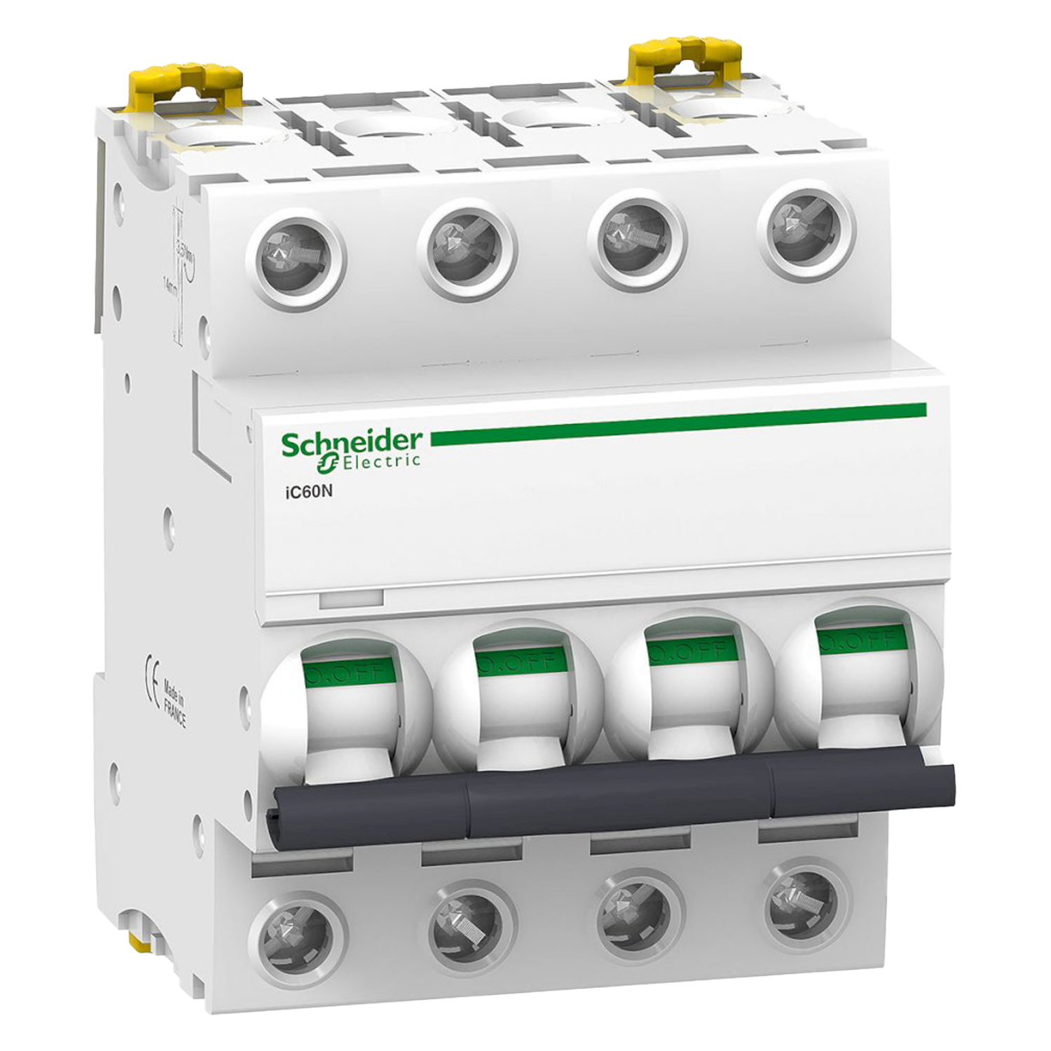 [27807] Interruptor Termomagnético A9F74 4x40A 10kA Curva C Schneider Electric