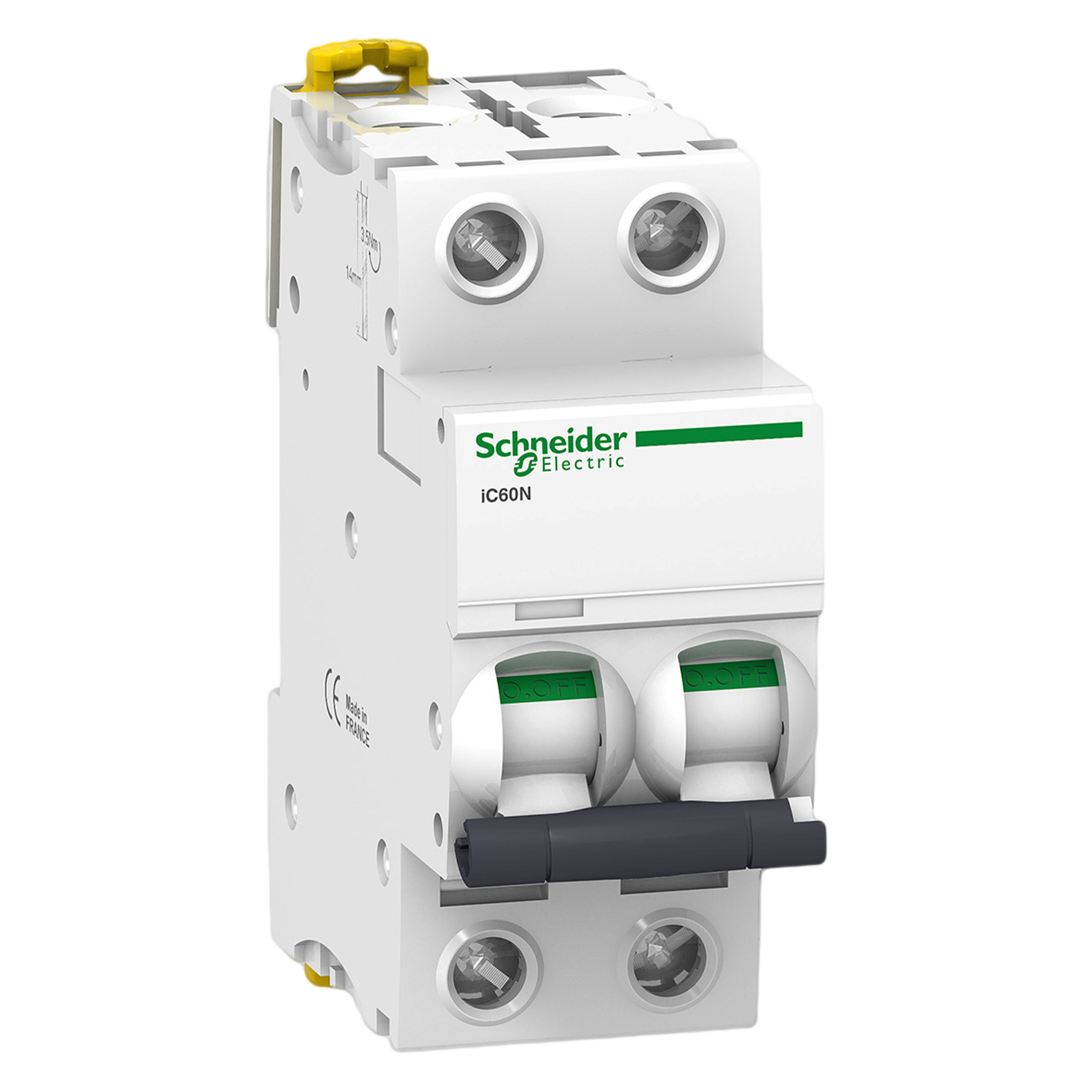 Interruptor Termomagnético A9F75 2x6A 10kA Curva D Schneider Electric