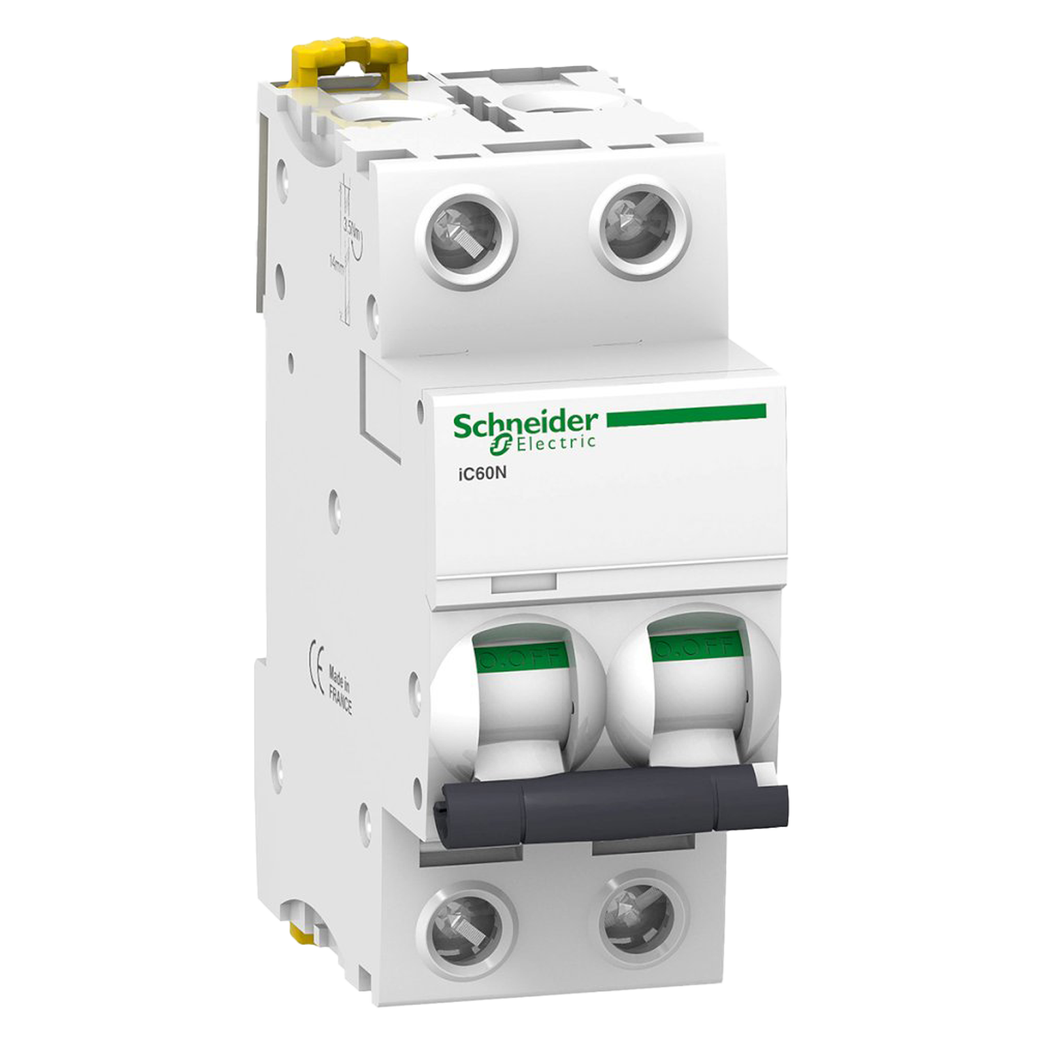 [27828] Interruptor Termomagnético A9F75 2x10A 10kA Curva D Schneider Electric