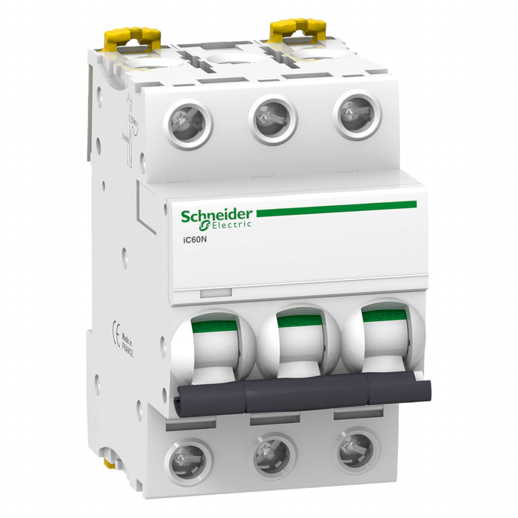 Interruptor Termomagnético A9F87 3x40A 10kA Curva C Schneider Electric