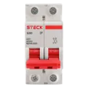 Interruptor Termomagnético SDD62 2x16A 3kA Curva C Steck Electric
