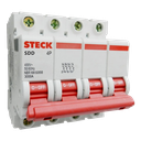 Interruptor Termomagnético SDD64 4x63A 3kA Curva C Steck Electric