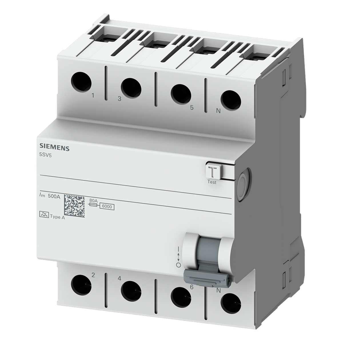 Interruptor Diferencial 5SV53 4x40A 30mA Siemens