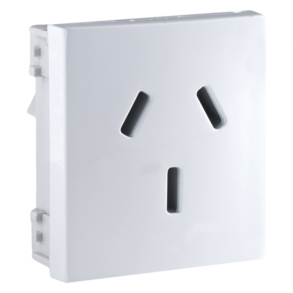 [31328] TOMA CON TIERRA SCH 20A BLANCO BASE WDA104051