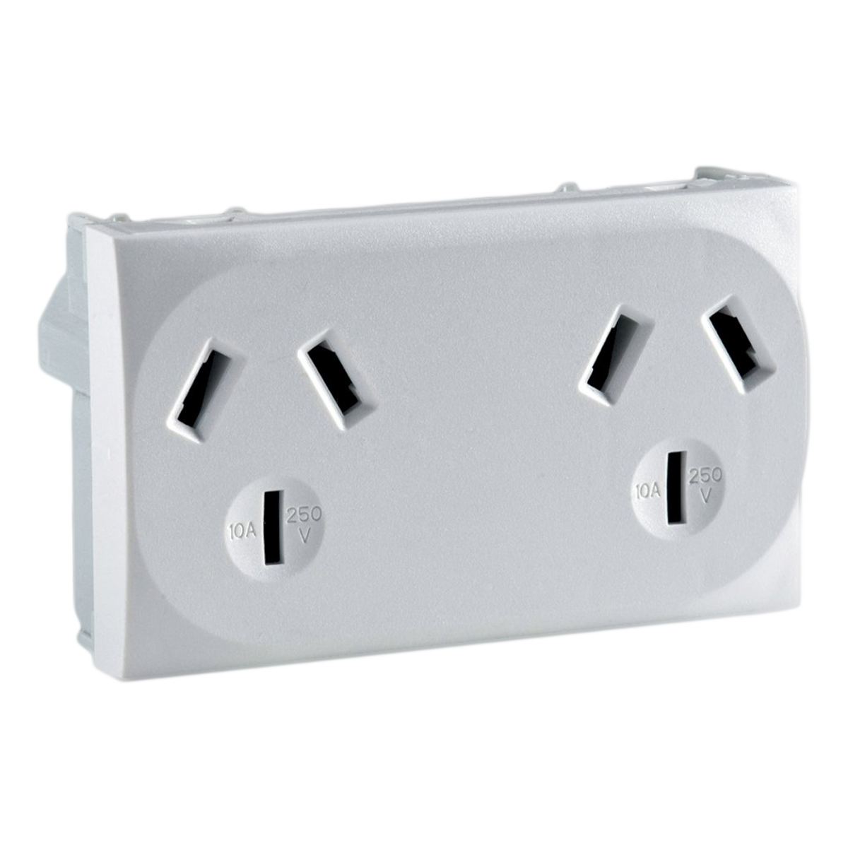 [31343] Toma Doble C/Tierra Roda 10A 250V Blanco Schneider Electric