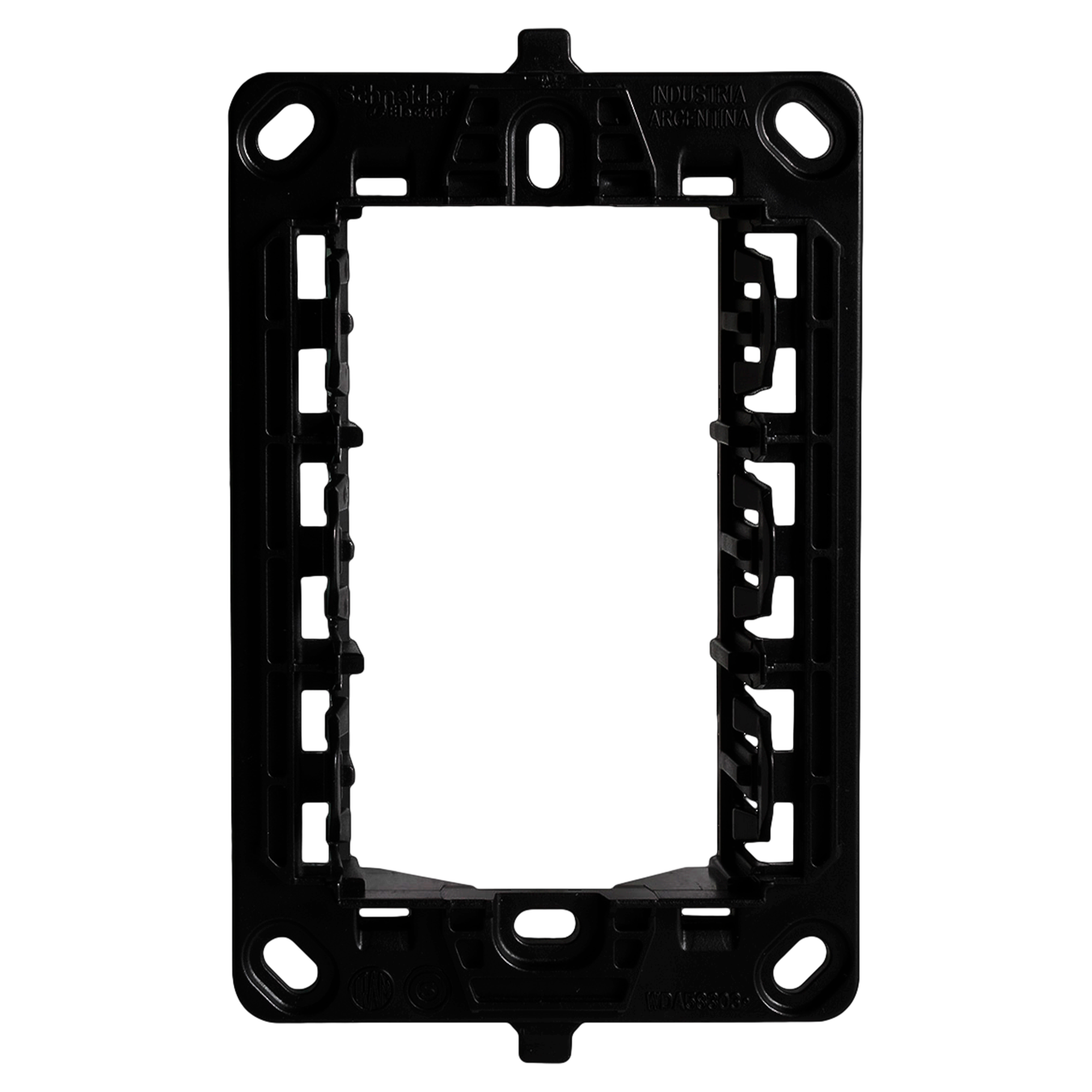 [31353] Bastidor Roda PVC Class 3 Módulos Negro Schneider Electric