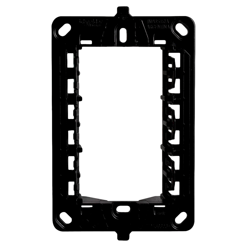 [31353] Bastidor Roda PVC Class 3 Módulos Negro Schneider Electric