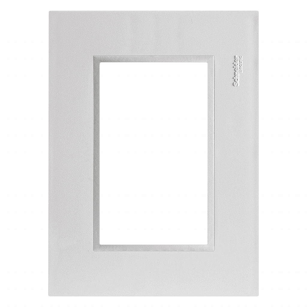 [31354] Tapa Roda Class 3 Módulos Natural Blanca Schneider Electric