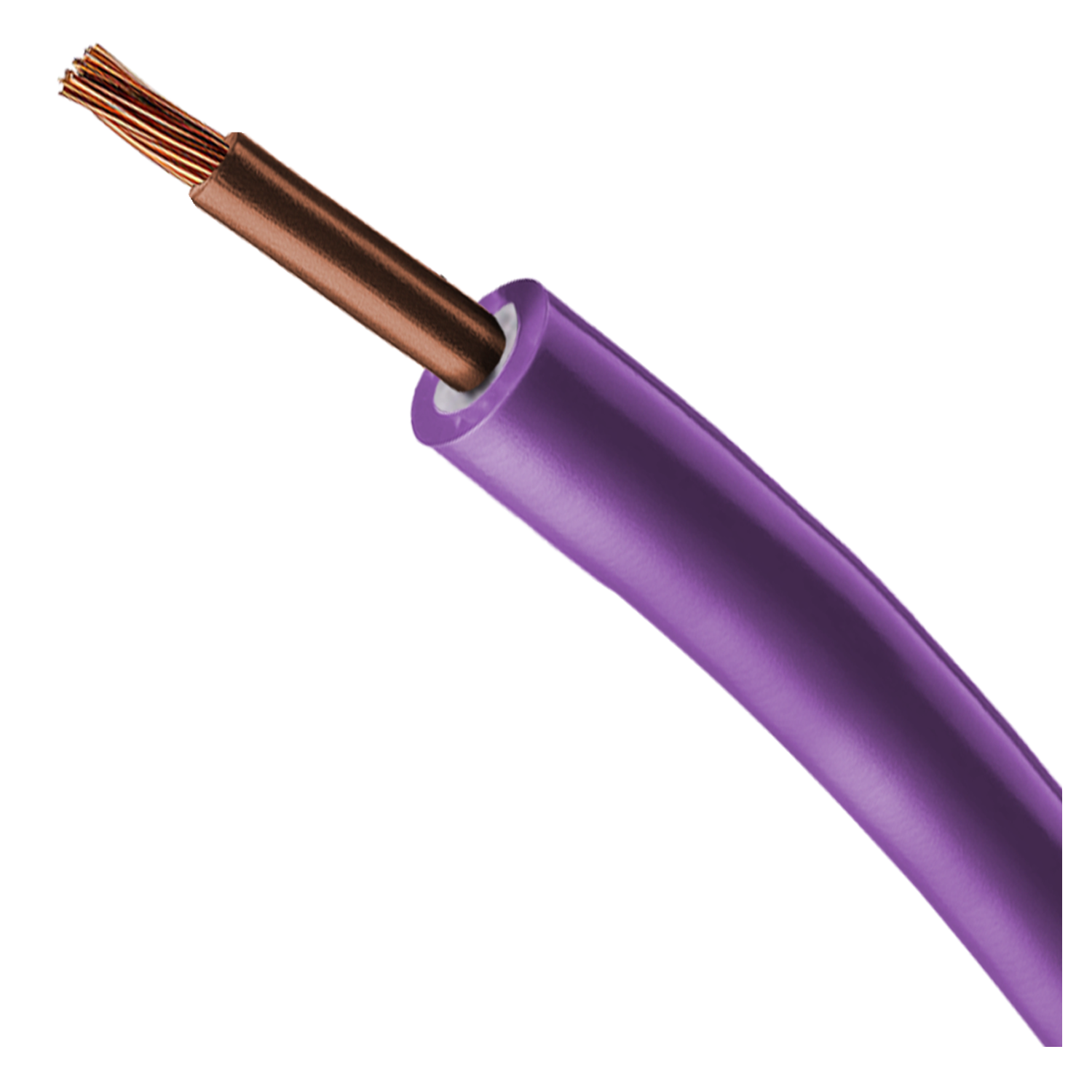 Cable Subterraneo 1x4mm2 38A PVC Violeta Argenplas