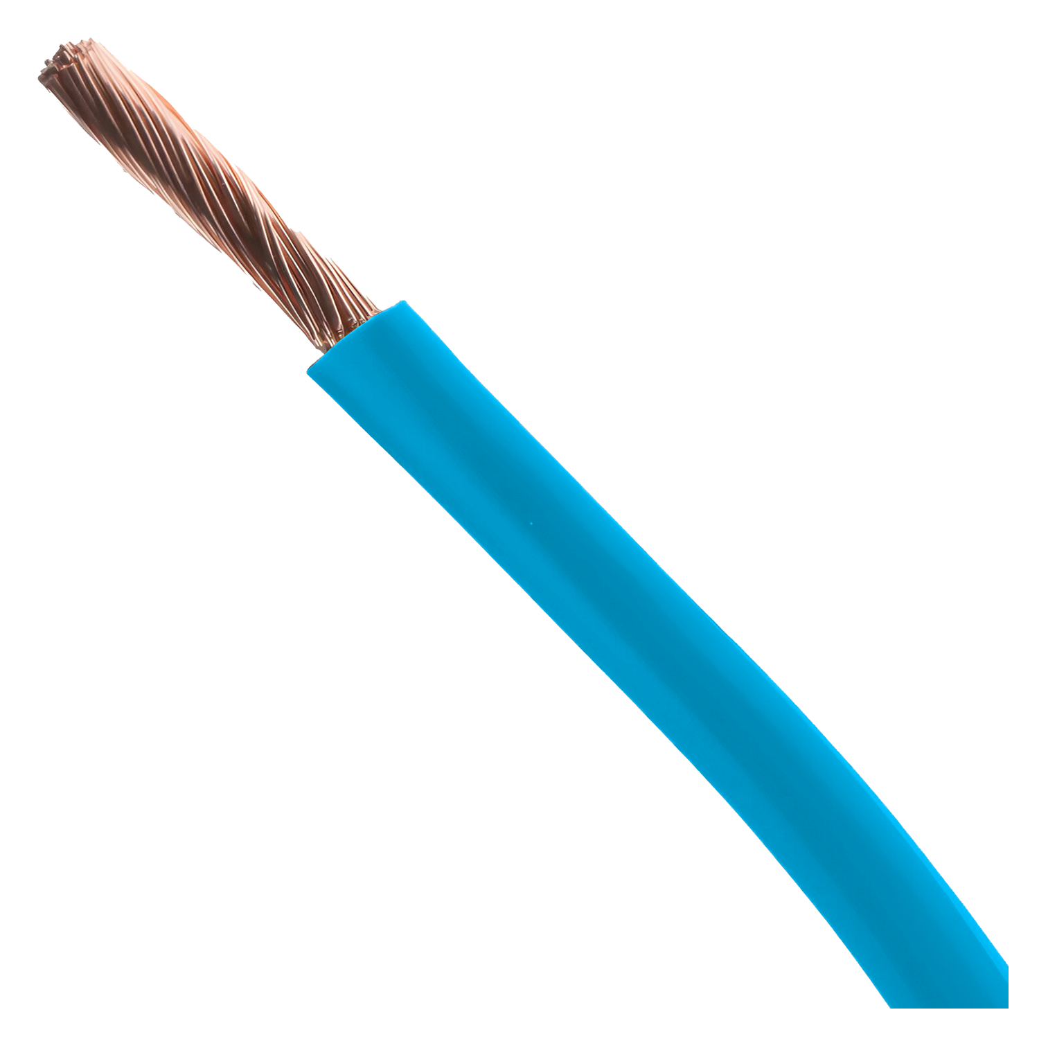 Cable Unipolar 6mm2 PVC Celeste (x 1Mts) Argenplas