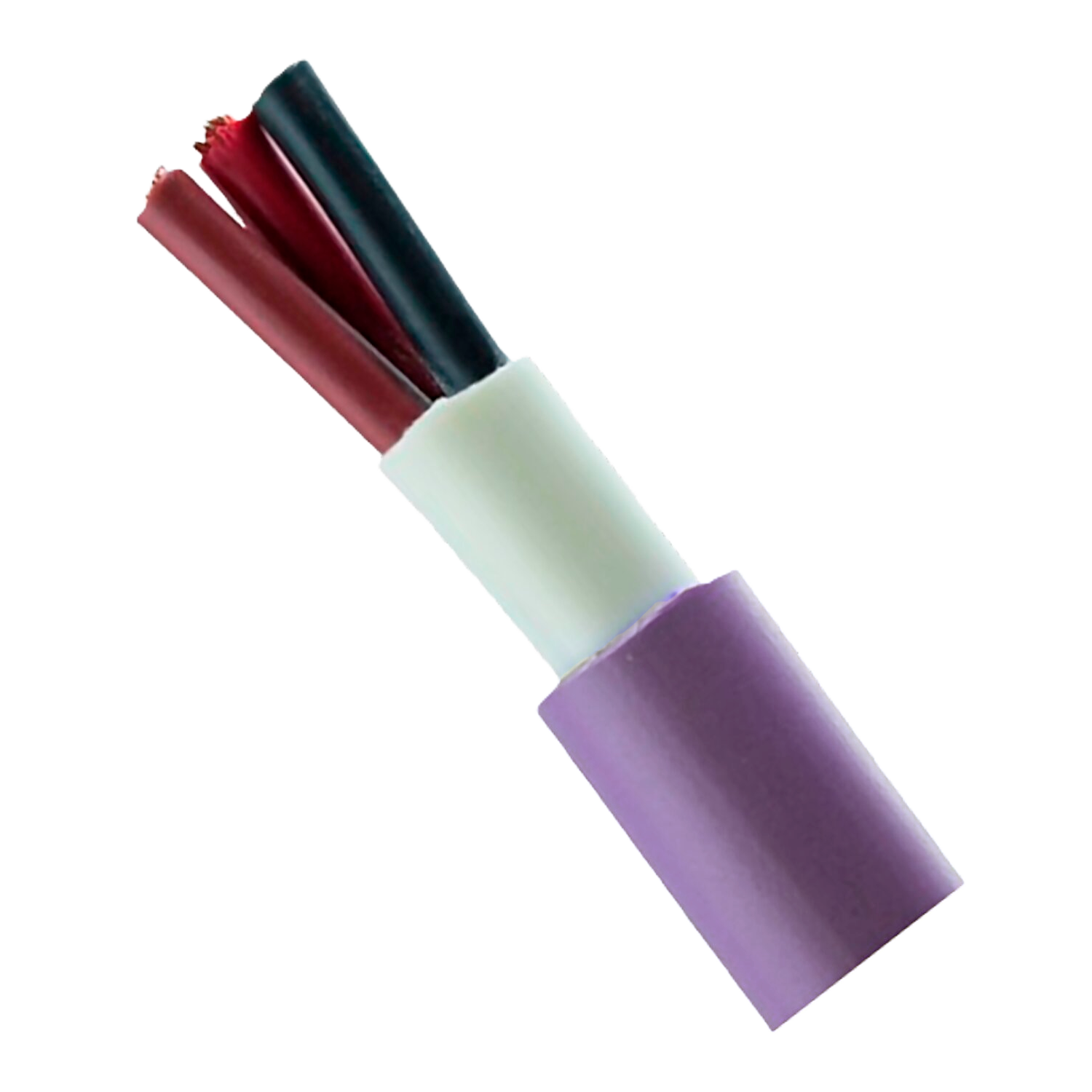 [15888] Cable Subterraneo 3x4mm2 30A PVC Violeta Argenplas
