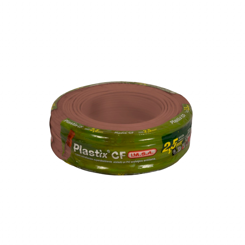 CABLE UNIPOLAR 2,50mm² PVC MARRON IMSA (x 100M) JPF100025CMR