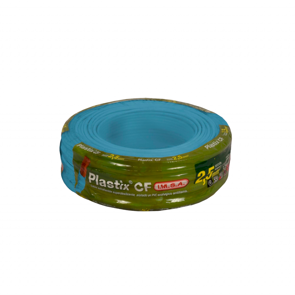 [22116] CABLE UNIPOLAR 2,50mm² PVC CELESTE IMSA (x 100M) JPF100025CCR