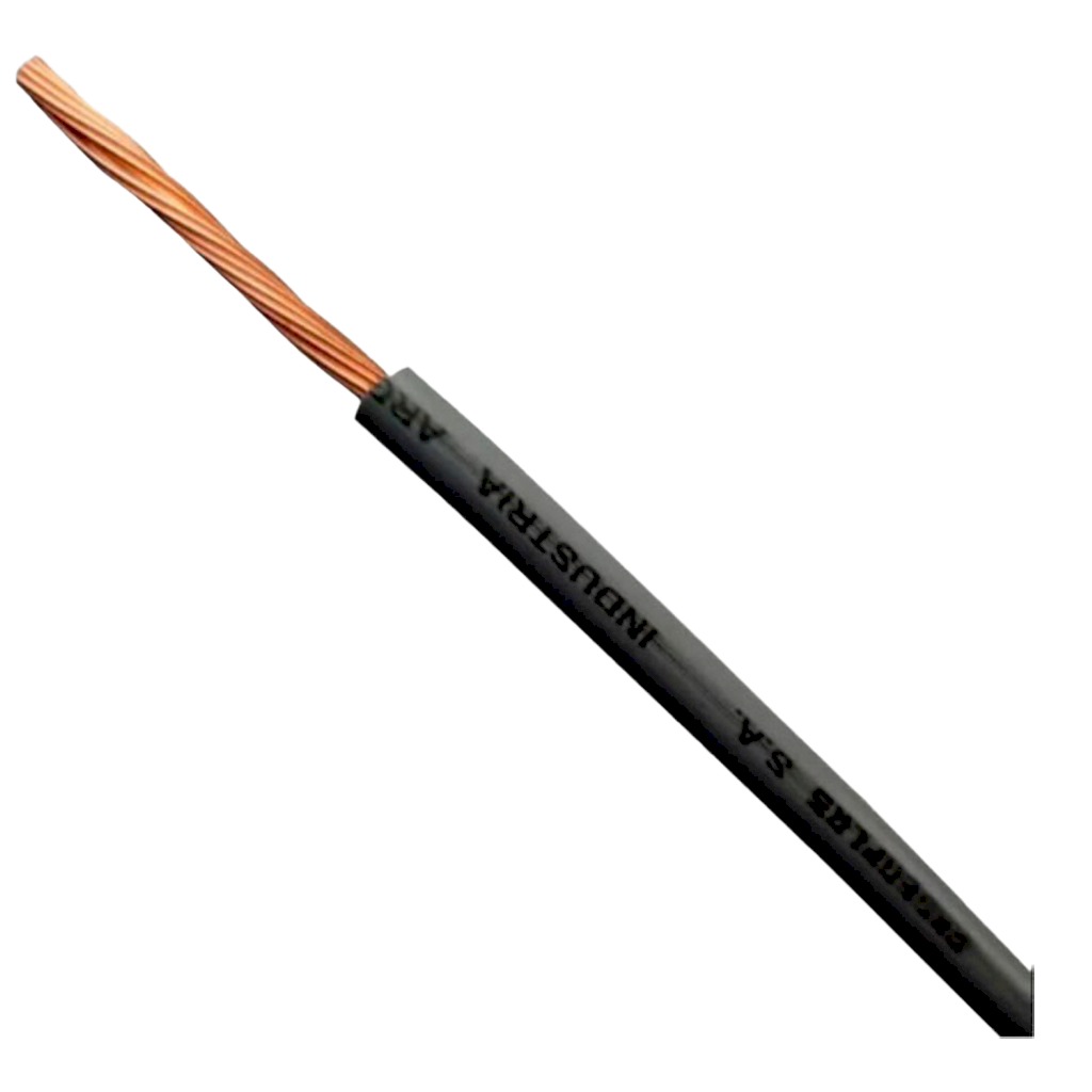 [24991] Cable Unipolar 1,50mm2 LS0H Negro (x 100Mts) Argenplas